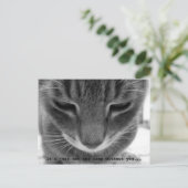 Het is gewoon niet hetzelfde zonder jou... briefkaart (Staand voorkant)