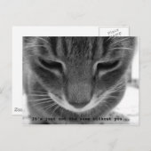 Het is gewoon niet hetzelfde zonder jou... briefkaart (Voorkant / Achterkant)