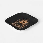 Het is gewoon nog een halve mijl of zo wandelen ca papieren bordje (Gebogen)