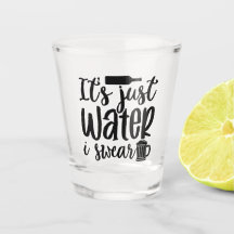 Het is gewoon water, ik zweer het Grappig