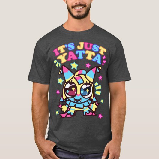 Het is gewoon Yatta Funny Dandys World vriend T-shirt (Voorkant)