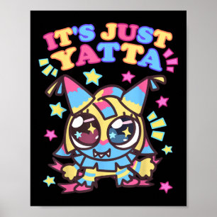 Het is gewoon Yatta Toons Dandys World Girls Birth Poster