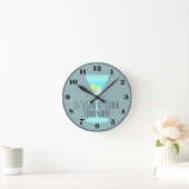 Het is Gin o'Clock ergens - bar of keukengrijs Ronde Klok (Huis)