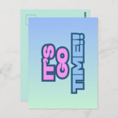 Het is Go Time Briefkaart (Voorkant / Achterkant)