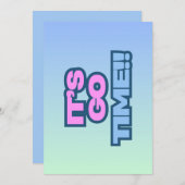 Het is Go Time Kaart (Voorkant / Achterkant)