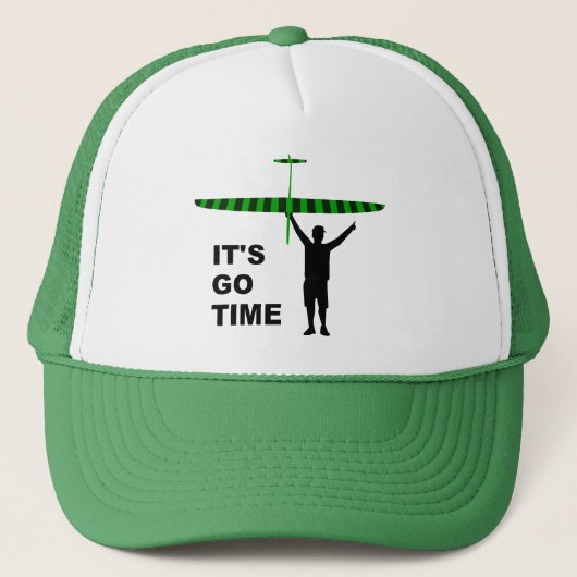 Het is GO Time R/C Soaring Trucker Pet (Voorkant)