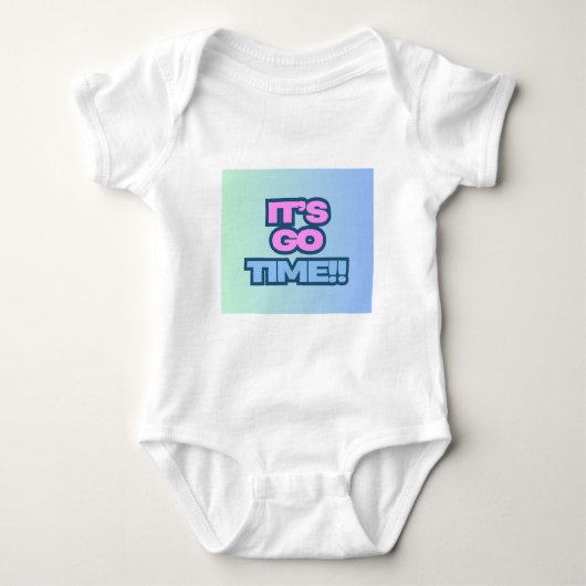 Het is Go Time Romper (Voorkant)