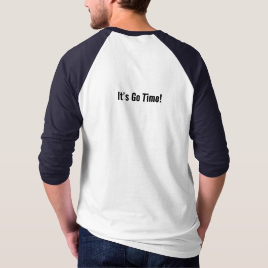 Het is Go Time! T-shirt (Achterkant)