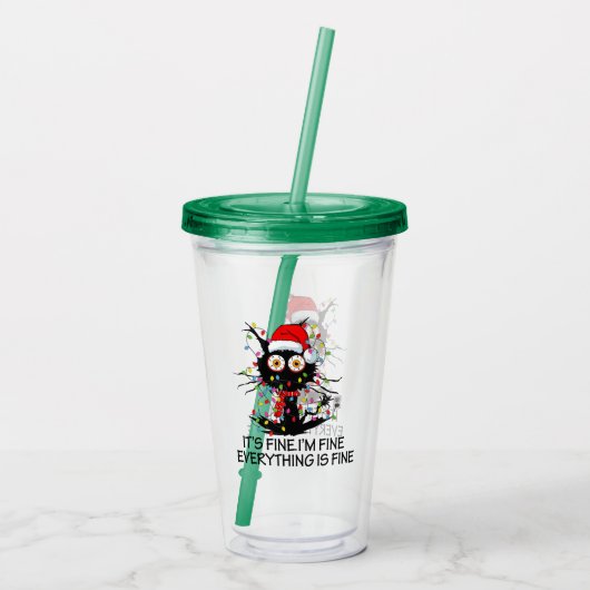 Het is goed! Acryl drinkbeker (Achterkant)