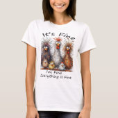 Het Is Goed Alles Is Goed Kip Dan T-shirt (Voorkant)