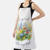 Het is goed, Christelijke wilde bloemenlente Schort (Insitu)