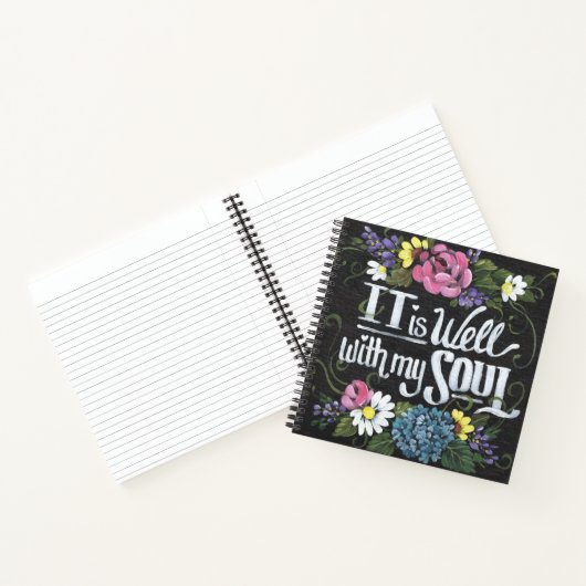 "Het is goed" Custom Spiral Journal Notitieboek (Binnen)