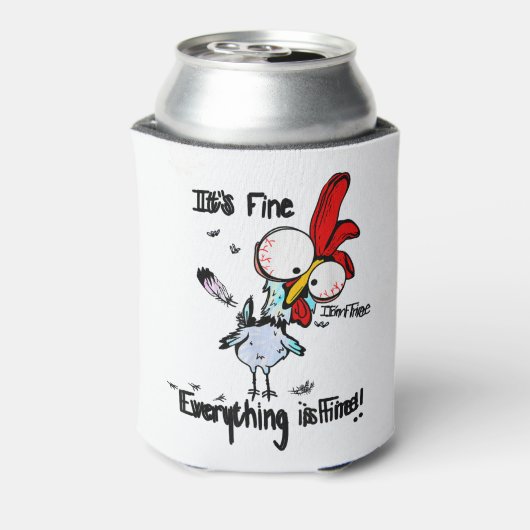 Het is goed dat ik alles goed vind.. blikjeskoeler (Blikje Achterkant)