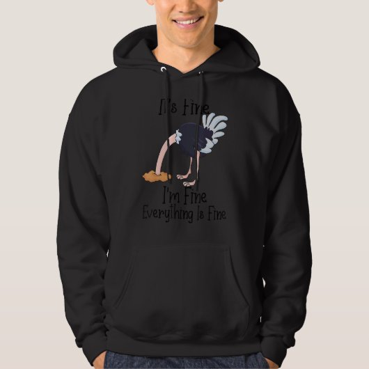 Het is goed dat ik alles goed vind.. hoodie (Voorkant)