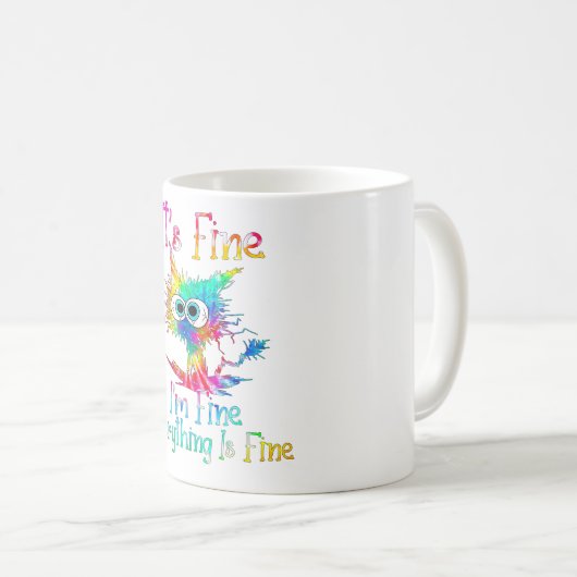 Het is goed dat ik alles goed vind.. koffiemok (Voorkant rechts)