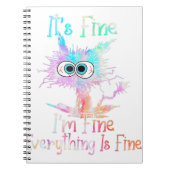 Het is goed dat ik alles goed vind.. notitieboek (Voorkant)