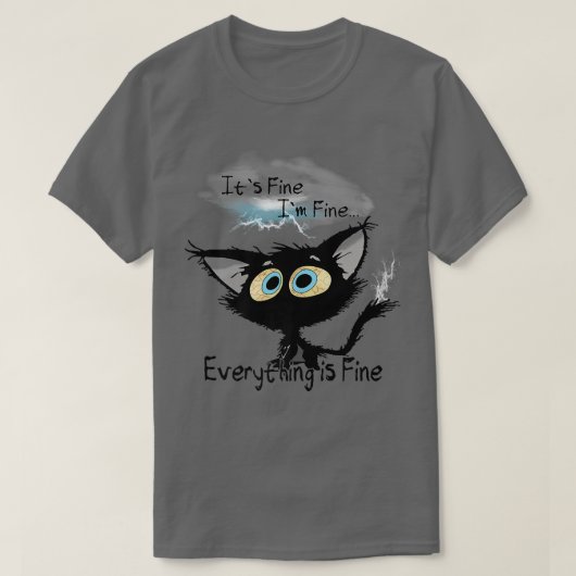 Het is goed dat ik alles goed vind.. t-shirt (Design voorkant)