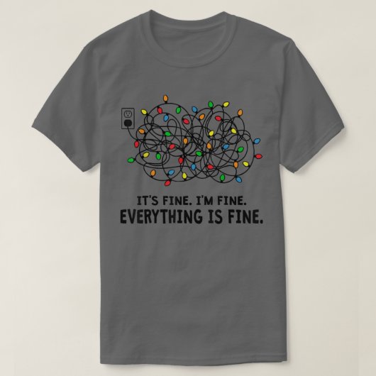 Het is goed dat ik alles goed vind.. t-shirt (Design voorkant)
