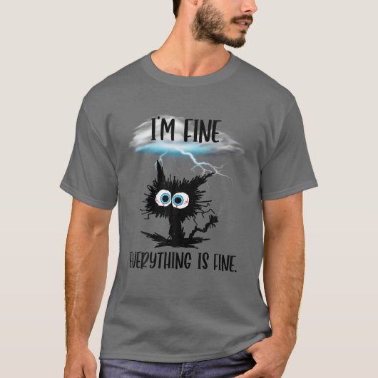 Het is goed dat ik alles goed vind.. t-shirt (Voorkant)