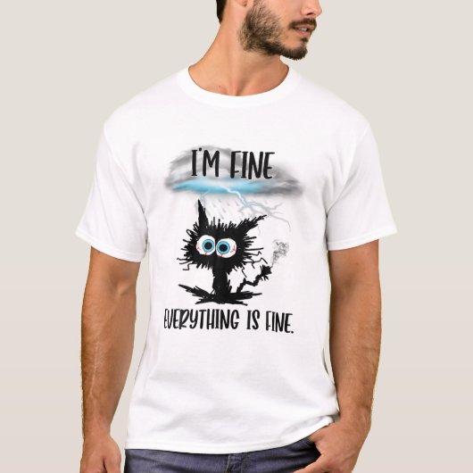 Het is goed dat ik alles goed vind.. t-shirt (Voorkant)