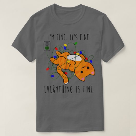 Het is goed dat ik alles goed vind.. t-shirt (Design voorkant)