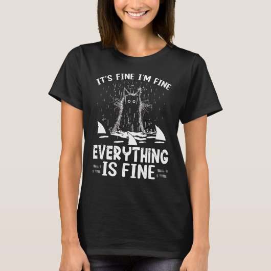 Het is goed dat ik alles goed vind.. t-shirt (Voorkant)