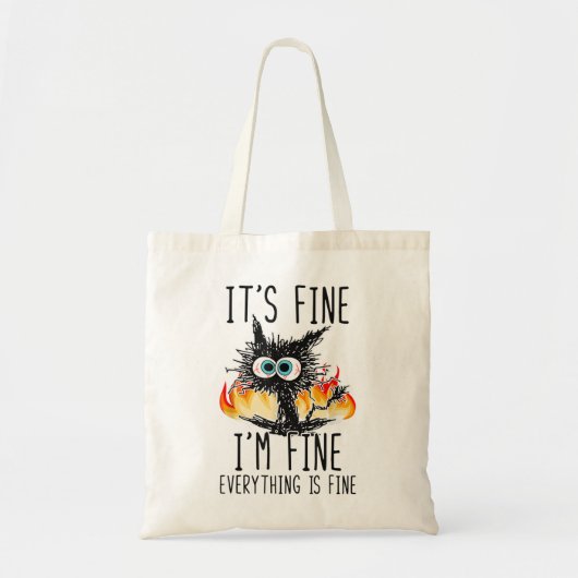 Het is goed dat ik alles goed vind.. tote bag (Voorkant)