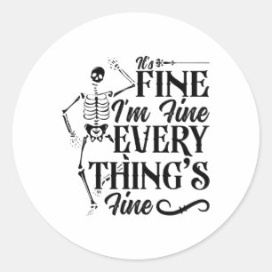 Het is goed dat ik een goede radiologie-technologi ronde sticker