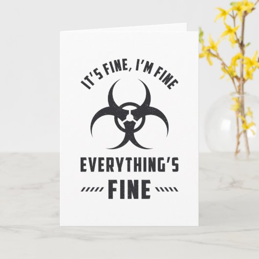 Het is goed dat ik goed ben. kaart (Gele Bloem)