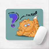 Het is goed dat ik in orde ben. | muismat (Met muis)