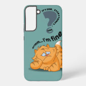 Het is goed dat ik in orde ben. | samsung galaxy hoesje (Achterkant)