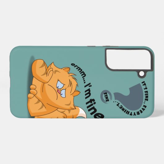 Het is goed dat ik in orde ben. | samsung galaxy hoesje (Achterkant horizontaal)