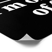 Het is goed dat ik op 500 mg Fukitol zit Poster (Hoek)