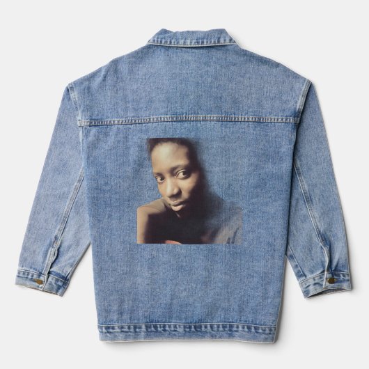 Het is goed denim jacket (Achterkant)