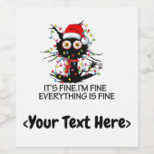 Het is goed! ETIKETTEN OP FLESSEN (Enkel label)