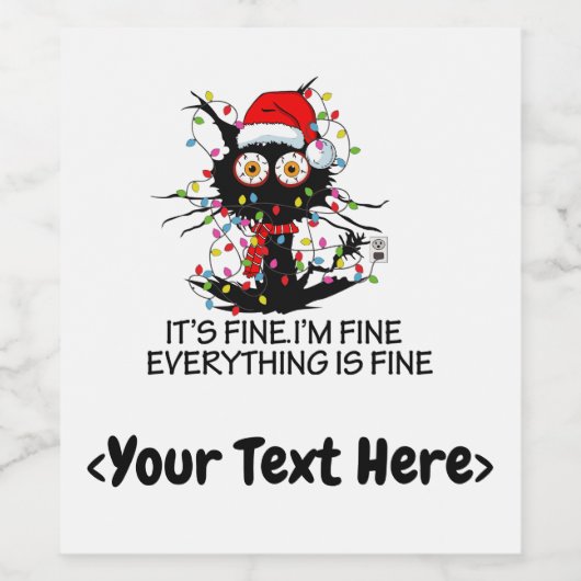 Het is goed! ETIKETTEN OP FLESSEN (Enkel label)