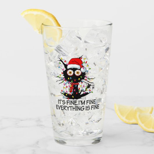 Het is goed! Glazen tumbler (Voorkant ijs)