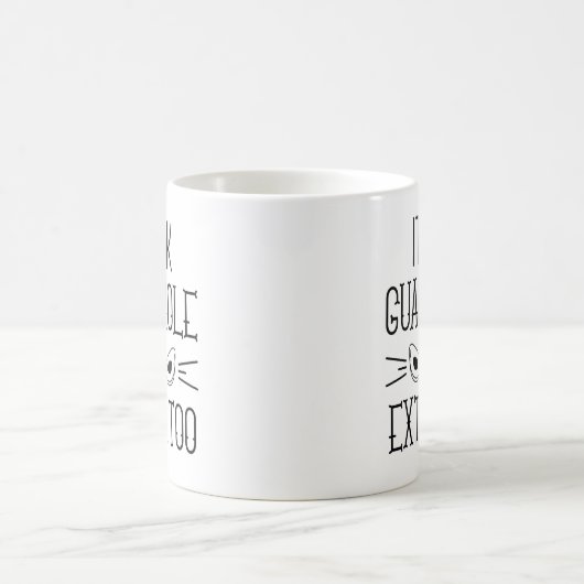 Het is goed Guacamole dat ik te veel ben Koffiemok (Center)