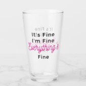 Het Is Goed Ik Ben Goed Alles Is Goed Glas (Achterkant)