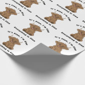 Het Is Goed Ik Ben Goed Alles Is Goed Hoogland Koe Cadeaupapier (Hoek)