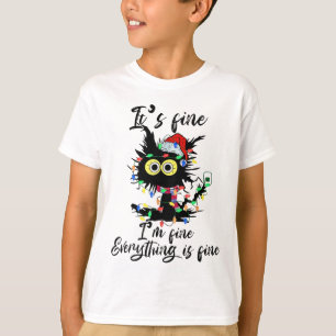 Het Is Goed Ik Ben Goed Alles Is Goed Leuk Kat Chr T-shirt