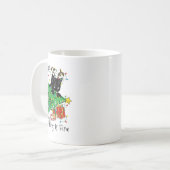 Het Is Goed Ik Ben Goed Alles Is Goed Leuk Kerstmi Koffiemok (Voorkant links)