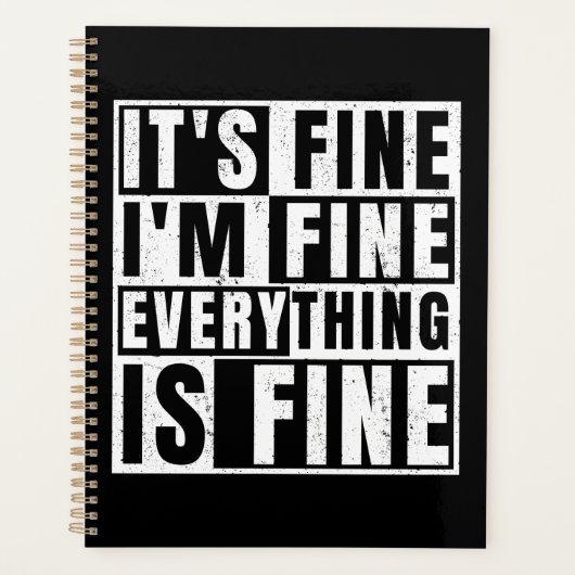 HET IS GOED IK BEN GOED ALLES IS GOED PLANNER (Voorkant)