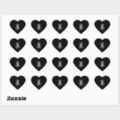 Het Is Goed Ik Ben Goed Alles Is Goed Xmas Kat Chr Hart Sticker (Vel)