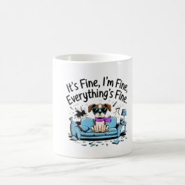 Het is goed, ik ben in orde koffiemok