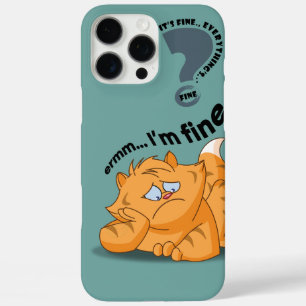 Het is goed, ik ben oké, alles is oké iPhone 16 pro max hoesje