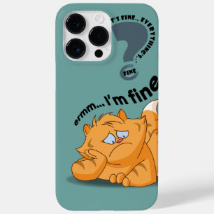 Het is goed. Ik ben oké. Alles is oké. Case-Mate iPhone 14 Pro Max Hoesje