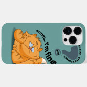 Het is goed. Ik ben oké. Alles is oké. Case-Mate iPhone Case (Achterkant (horizontaal))