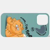 Het is goed. Ik ben oké. Alles is oké. Case-Mate iPhone Case (Achterkant / Rechts)