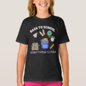 Het is goed, ik ben oké, alles is oké Docent T-shirt (Voorkant)